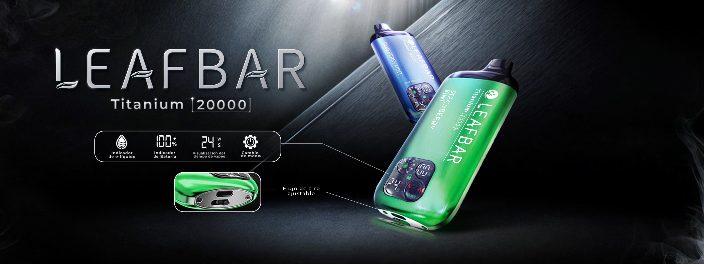 LEAFBAR TITANIUM 20000 PUFF